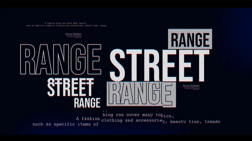 现代多彩时尚产品展示AE模板