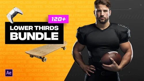 「全能运动者」动态播报包装AE模板