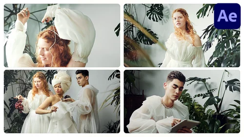 AE 动态画册 - 多风格视觉整合模板