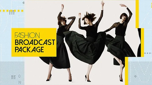 时尚广播包装AE模板 (Fashion Broadcast Package)