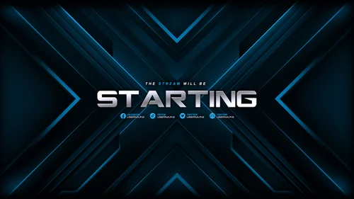 科技霓虹动态套件 - 未来感直播增强AE模板