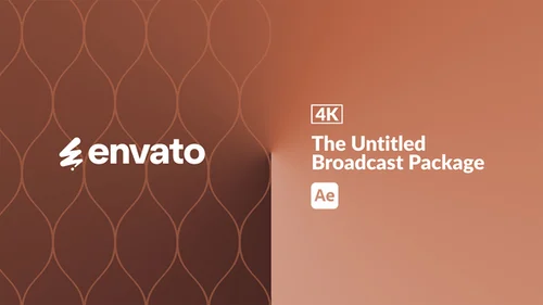 极简时尚品牌广播包装套件 - After Effects 模板