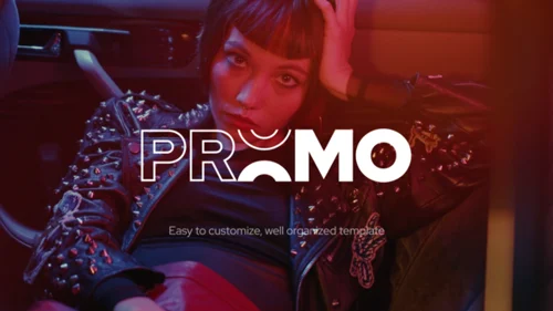 简约现代的开场动画AE模板