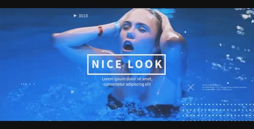 现代感作品集展示模板 | Clean Demo Reel AE模板