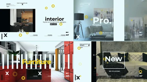 AE模板：产品导购时尚电商产品展示片头