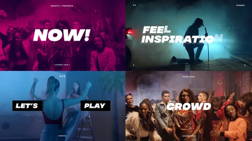 AE模板介绍：街头时尚活动宣传片头