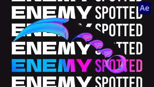 Holo Strike Opener - 高清全息游戏片头AE模板