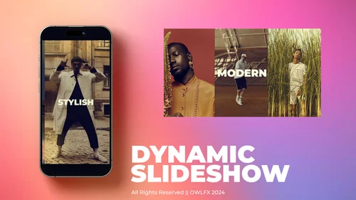 AE模版：品牌动态拼贴 - 创意广告与商业展示模板