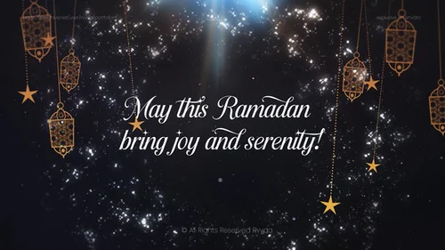 金色庆典：开斋节 (Eid) 优雅AE动态模板