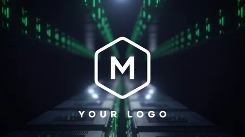 赛博数据网格动态AE模板 - Sci-Fi Hacking Interface