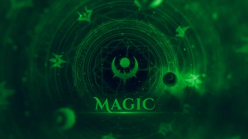 暗黑魔法标志开场 (Dark Magic Logo Opener)AE模板