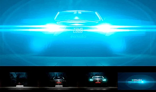 Action Speed - 优雅汽车广告开场 AE模板