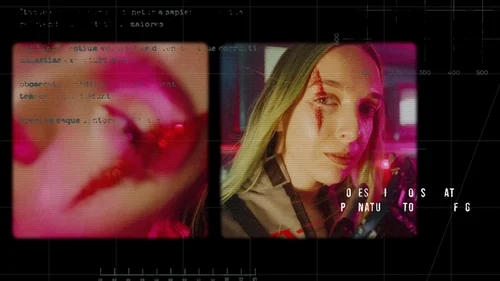 未来科技感赛博科幻开场AE模板