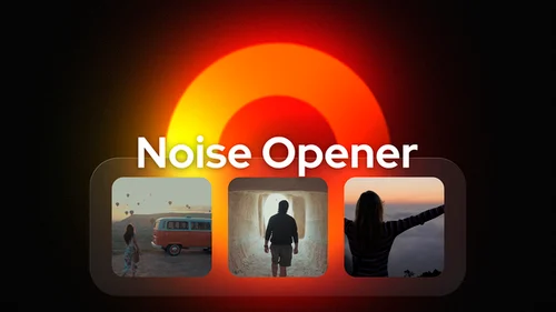 AE模版介绍：Noise Opener 高能复古未来主义片头