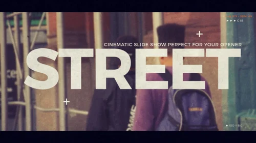 都市律动：街头艺术风AE动态模板