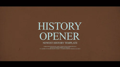 专为历史影像与纪念时刻打造的专业级动态叙事工具AE模板