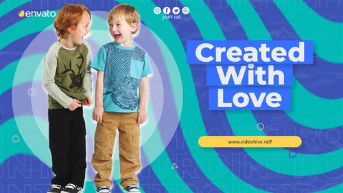 活力卡通儿童活动AE模板介绍