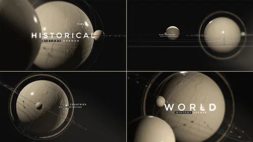 电影级史诗企业宣传片开场AE模板