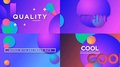 Clean & Dynamic AE片头模板 - 现代感开场动画