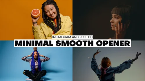 现代极简商业展示AE模板