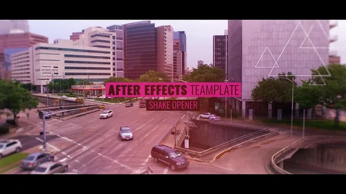 Clean & Dynamic 时尚旅拍 - AE动感开场模板