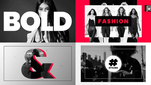 Modern Dynamic Opener AE模板 - 时尚开场片头设计