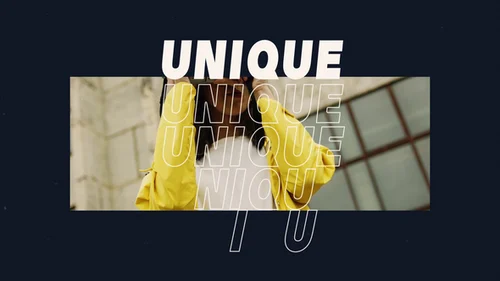 时尚介绍片头动画-时尚Vlog片头动画AE模板