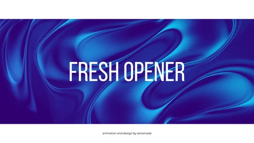 Fresh Opener - After Effects 动态开场模板