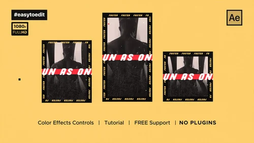 极限运动风宣传片模板 | After Effects 动态广告制作神器