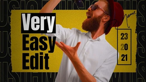 AE 模板介绍：现代化赛博朋克霓虹动画模板