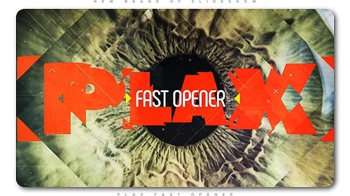pLax Fast Opener AE模板 (视差快速开场)