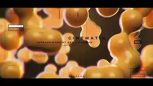 专业级的3D开场动画AE模板