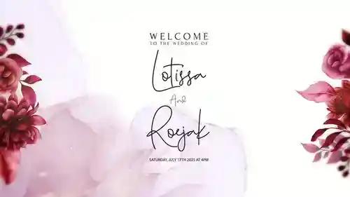 印度风情婚礼动画标题AE模板