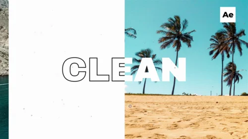 动态文字开场 (Text Intro) AE模板介绍