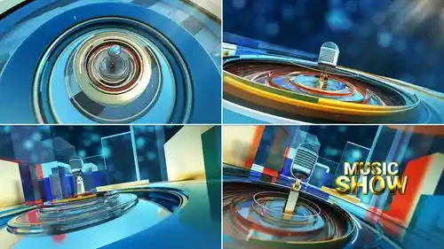 炫彩动态开场AE模板 - 多场景娱乐节目包装利器