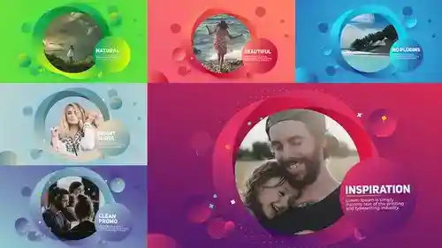 现代商务动态开场模板 | 快节奏文字动画短片AE视频