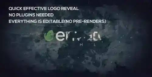 Grunge Logo Reveal - 震撼电影开场AE模板