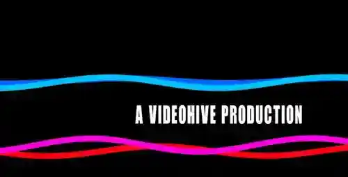 电影标题20世纪60年代风格动态抽象元素AE模板套件