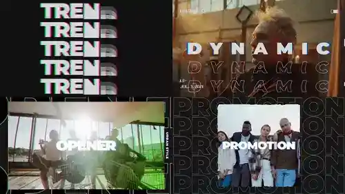 超酷动态快速开场AE模板介绍