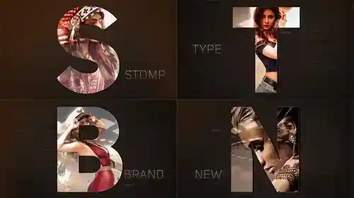 AE模板：现代动态图文开场 (Dynamic Stomp Opener)