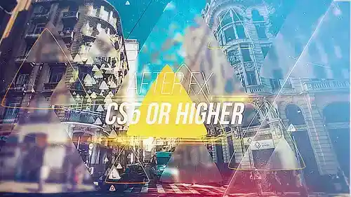 After Effects 粒子媒体开场模板 - 震撼动态粒子视效