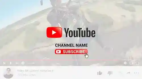 动态极简风 YouTube 开场模板