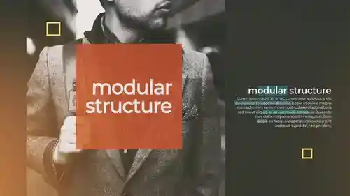 优雅商业活动宣传AE开场模板