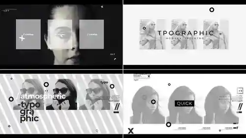 优雅极简动态排版片头 | AE 模板介绍