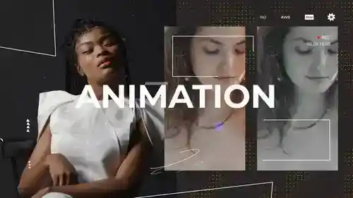 粗野力量 | 动态时尚AE片头模板