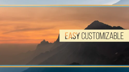 Clean Modern Titles - 电影级企业开场AE模板