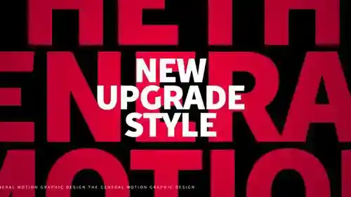 现代感十足的动态视觉盛宴AE模板