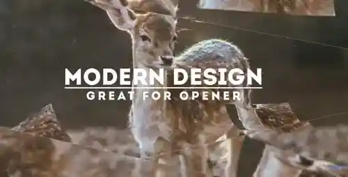 现代幻灯片展示AE模板介绍