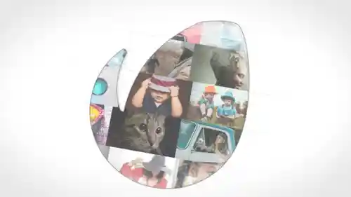 优雅建筑蓝图logo揭示AE模板