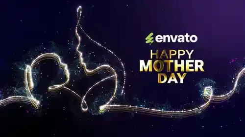 温馨母亲节动态相册 - AE模板